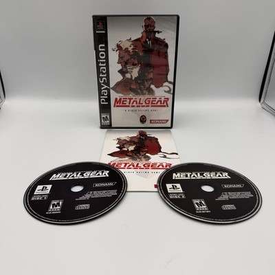 Metal Gear Solid Sony PlayStation 1 PS1 CIB Complete In Box Tested