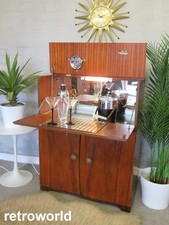Vintage Retro 60s RIVINGTON of LONDON Home Cocktail Drinks Cabinet Bar