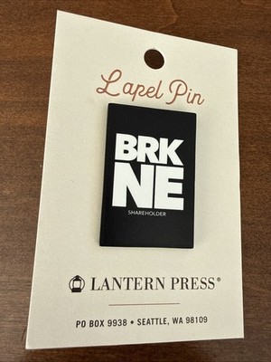 Berkshire Hathaway Nebraska Shareholder Lapel Pin