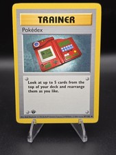 Pokedex [1st Edition] #87 Prices | Pokemon Base Set | Pokemon Cards