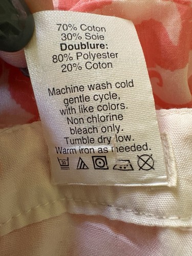 Crewcuts J Crew Dress Girls Sz 7 Halter Neck Tank Sundress Pink Coral Sea Horse - Picture 9 of 12