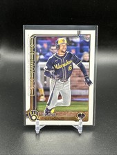 2025 Topps Series One - #47 Blake Perkins - Milwaukee Brewers Baseball Card