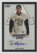 2020 Leaf Metal US Army All-American Bowl Black 1/1 Tosh Baker #BA-TB1 Auto 7m3