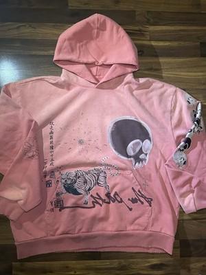 Travis Scott Cactus Jack x Takashi Murakami Pink Fleece Graphic