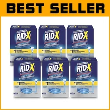 Septic Tank Maintenance Powder - 6 Packs x 2 Mo Supply