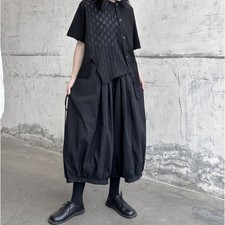 Japanese women's casual loose wide leg pants casual trousers