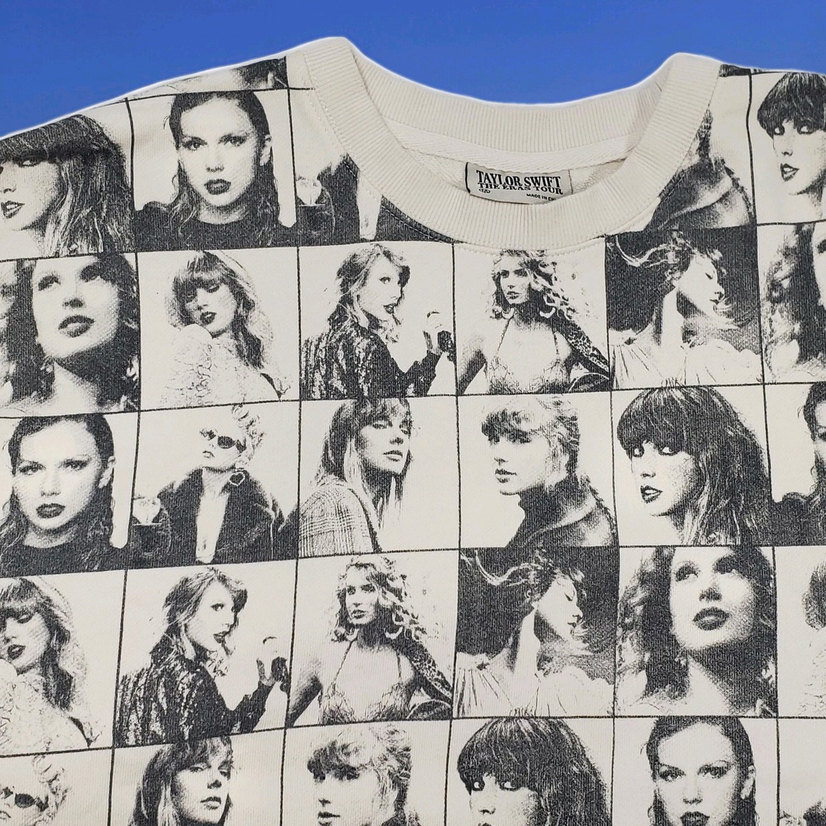 Taylor Swift - The Eras Tour Baggy Crop All Over Print