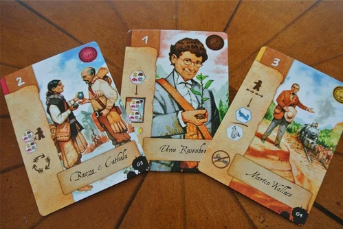 LEWIS & CLARK DESIGNER Promo Expansion Preorder Bonus Cards Board Game ASMODEE