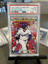 2025 Topps Celebration #PP1 Shohei Ohtani Power Players PSA 10 GEM MT 