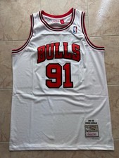 NBA Chicago Bulls Rodman Trikot Jersey 97-98 ...