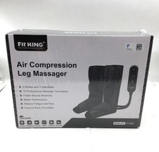 Fit King Air Compression Leg Massager Model: FT-009A - SEALED