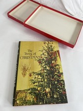 Vintage The Trees Of Christmas Edna Metcalfe Abingdon Red HC DJ Box 1969 USA