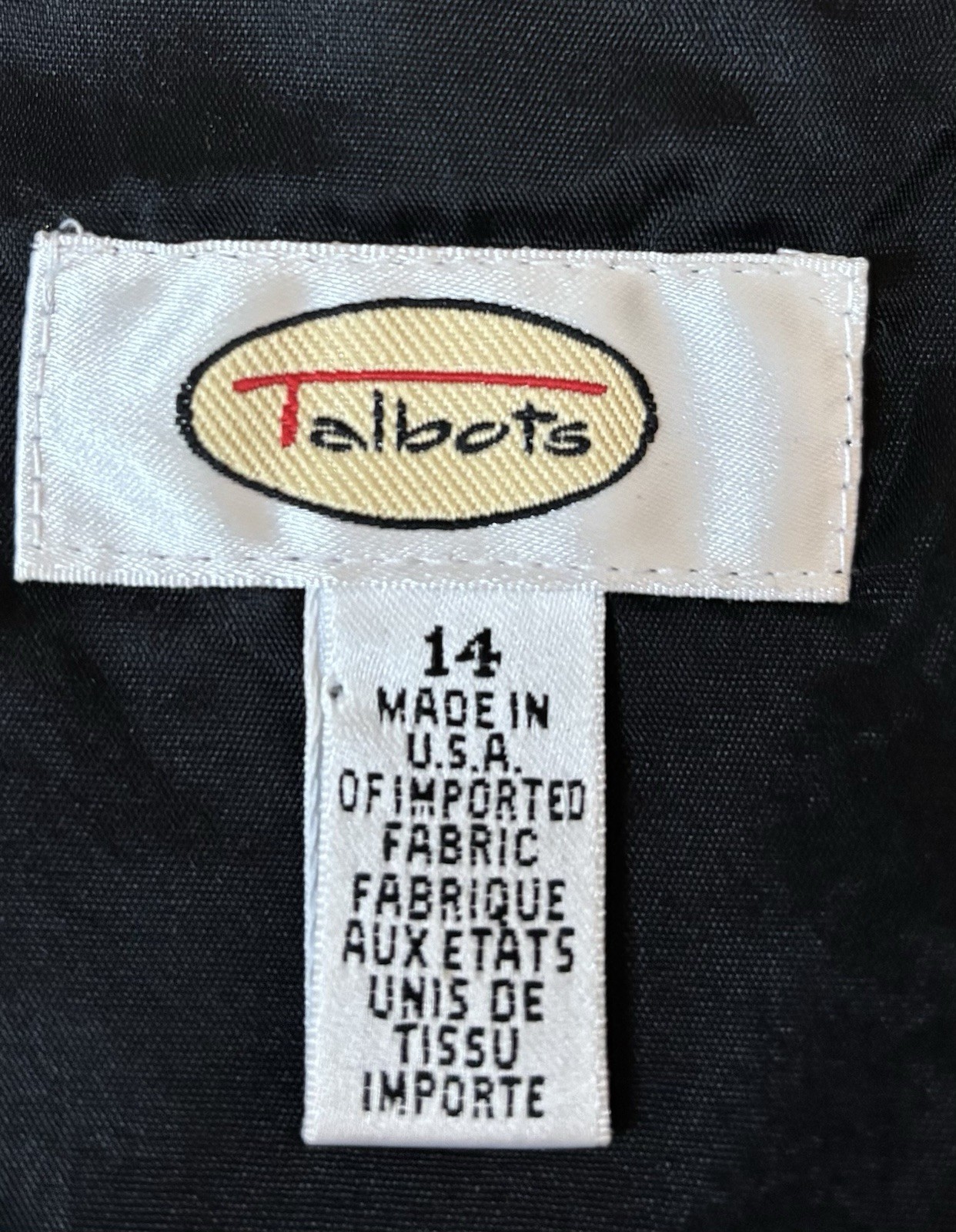 Talbots Elegantly Versatile Black Blouse Women's … - image 3