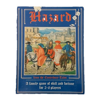Hazard From The Canterbury Tales Brettspiel - Vergangene Zeiten 1995