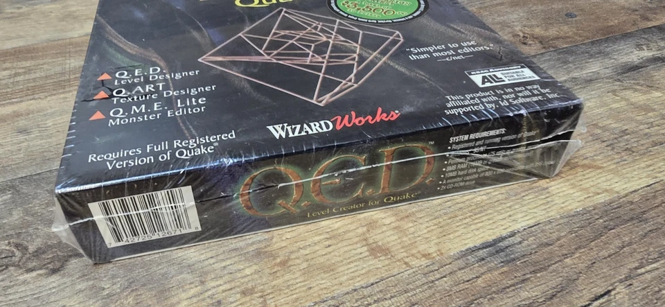 QED Level Creator For Quake PC Big Box NEW Sealed VTG - Image 3 of 4