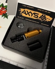 Axys Valhalla Tattoo Pen with Adjustable Stroke Shader Liner Orange US Seller