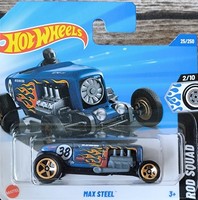 Max Steel Blau - Hot Wheels 2025 - Rod Squad - Neu Ovp