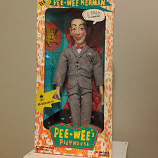 Product Image: Matchbox Pee-wee Herman Pee-wee's Playhouse Talking Poseable Plastic Figure