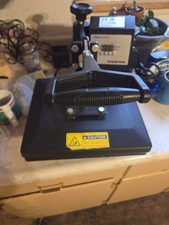 DIGITAL HEAT PRESS MACHINE T-SHIRT SUBLIMATION PRINTER TRANSFER 12"X10" PRESSING