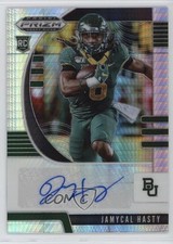 2020 Panini Prizm Draft Picks Rookies Hyper 15/75 Jamycal Hasty #243 Auto 13m8