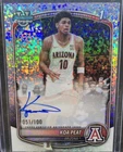 2025-26 BOWMAN CHROME UNIVERSITY DIAMOND REFRACTOR AUTO KOA PEAT 51/100