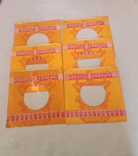 45 RPM 7" RECORD SLEEVES CO. SLEEVE 6 PACK SEE PHOTOS Buddah Records SLV307
