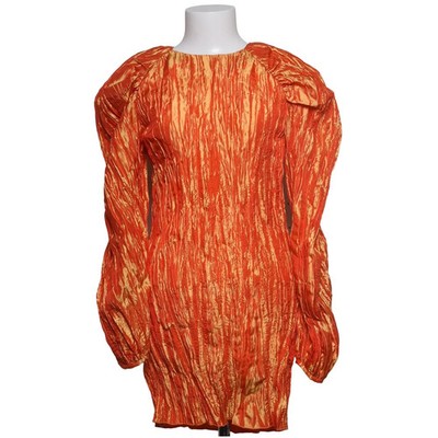 ROTATE Birger Christensen, Kleid, Größe: 36, Orange, Polyester, Einfarbig #H5F