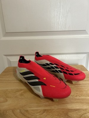 Adidas Predator Elite LL FG Soccer Cleats White Red Men s Size 8.5 JS0407