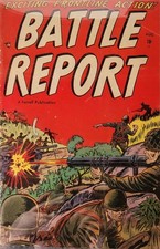 Battle Report #1 Ajax Farrell 1952 Pre Code Cgc 3.5 Cert # 4688922003