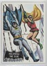 1966 Topps Batman Black Bat Batman Robin Following The Clue