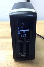 CyberPower CP1000AVRLCDa 1000VA 600W 9 Outlets UPS Backup w/ LCD AVR -No Battery