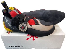Tenaya Lati Rock Climbing Shoes Draxtop w/ Vibram Soles - Men's Size 12.5 NEW