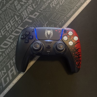 Spider-Man 2 DualSense Wireless Controller with TMR upgrade for PlayStation 5