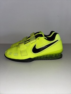 nike romaleos 2 Weightlifting Shoes Size 10.5 Yellow