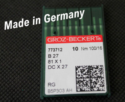 Nähmaschinennadel Groz-Beckert Overlocknadel Nadelsystem B 27 Nadelstärke 100/16