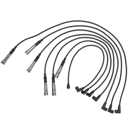 7x Spark Plug Wire Set for Mercedes-Benz W114 280 W123 W116 1973-1976 280E 2.8L - Foto 8 di 8