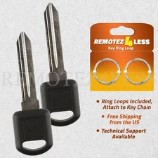 2 Replacement for Buick Chevy Pontiac Oldsmobile Entry Remote Car Fob Key Sm Pk3