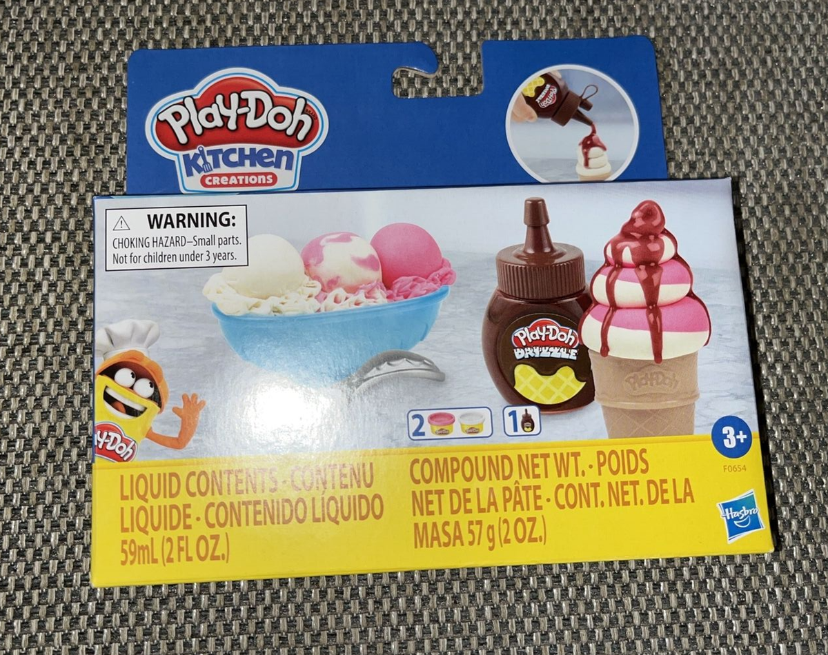 Play Doh Kitchen Creations Mini Drizzle Ice Cream Playset Hasbro