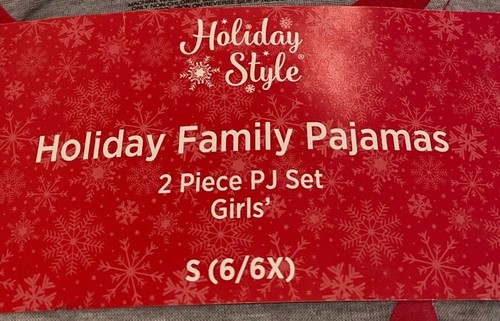 Boys Christmas Pajamas Size 6/6X Gnome Plaid 2-Piece Set NWT Holiday Winter - Picture 5 of 8