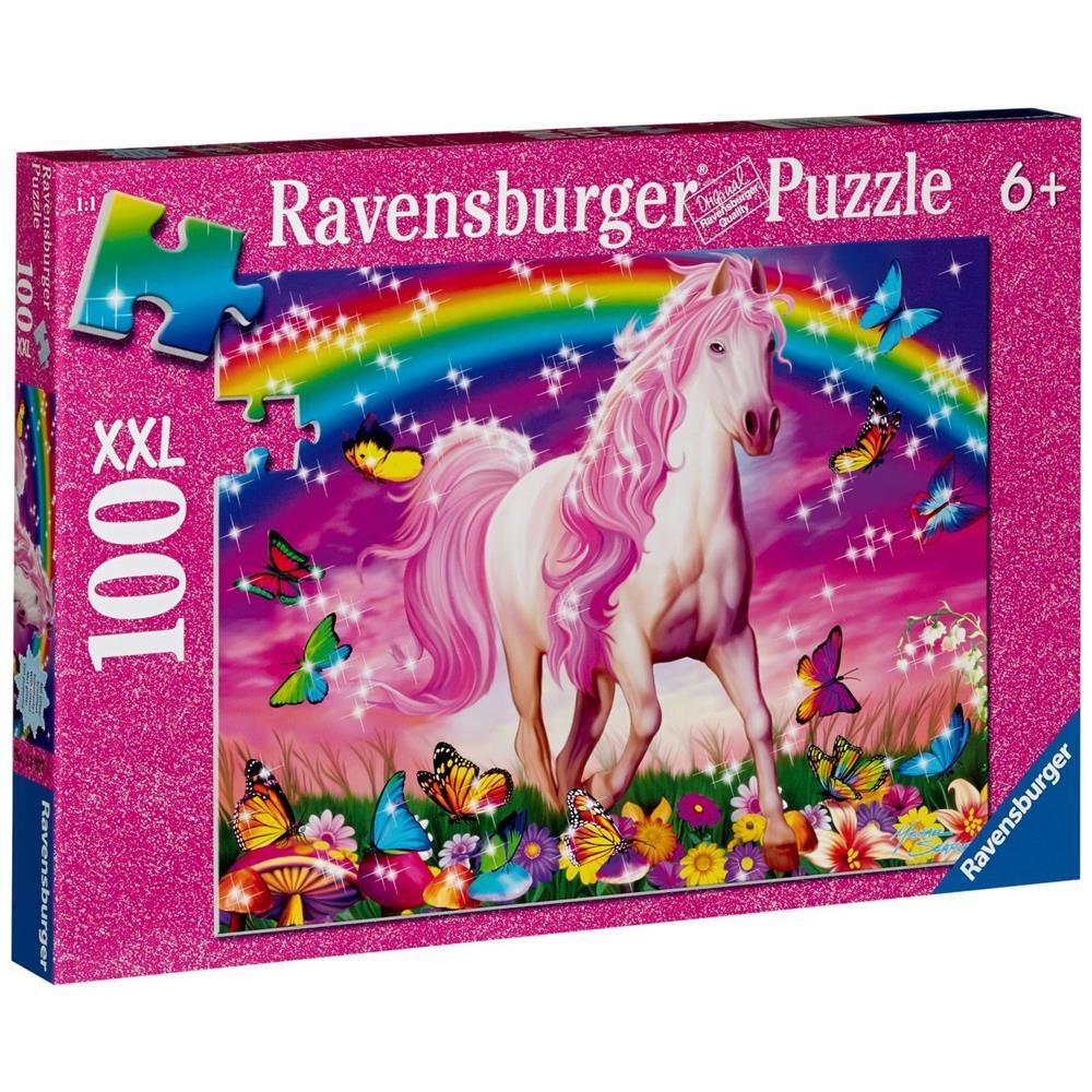 Равенсбургер - Пфердетраум - 100 маленьких пазлов XXL Kinderpuzzle Spielzeug