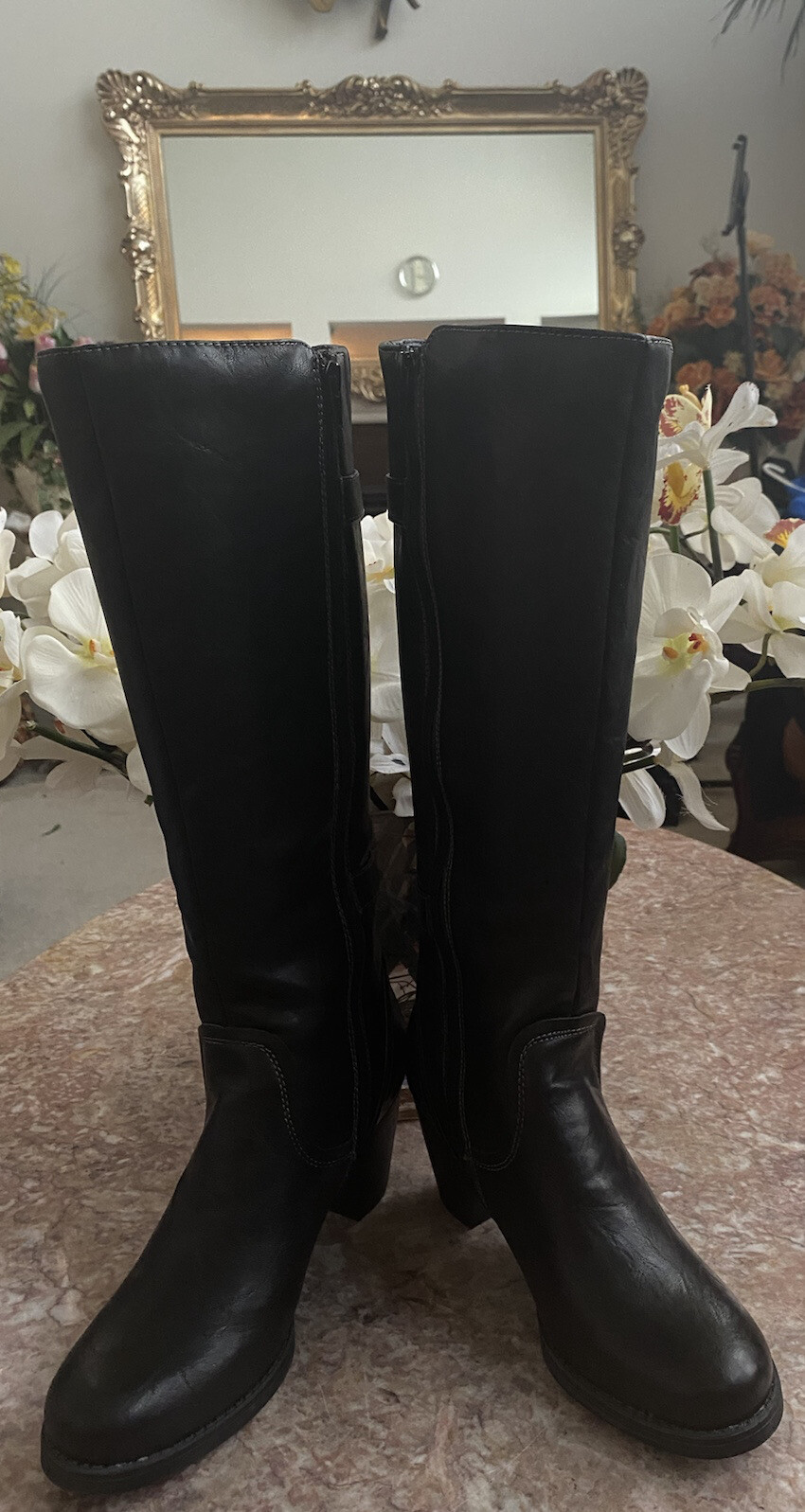 New Natural Soul by Naturalizer Celly Women’s Black Knee High Boots Size 9M, $99 image 7