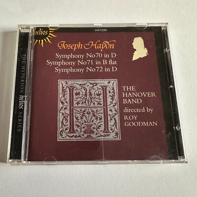 HAYDN Sinfonie 70, 71, 72 - Hannover Band / CD / HYPERION