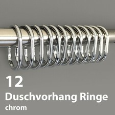 Ailejia Verstellbare Duschvorhanghaken – 30 Stück, Kunststoff, Weiß, Bis 8,2 Cm Höhenverstellung, Für Gardinen & Duschen