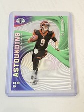 2020 Panini Illusions Joe Burrow RC Astounding Emerald SP  Cincinnati Bengals 🏈
