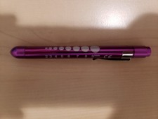 Medical Pen Light Flashlight Doctor Nurse EMT Purple - Fast Shipped From USA