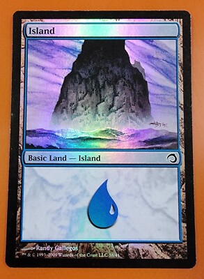 1x Island | FOIL Basic Land 38/41 | PDS Slivers | MTG Magic Cards