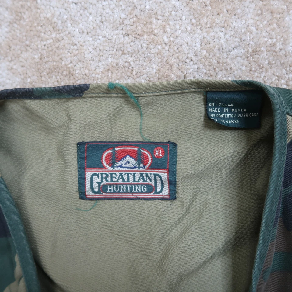 Greatland Hunting Duck Fowl Hunting Shooting Vest Men's Size XLarge - Image 3 of 4