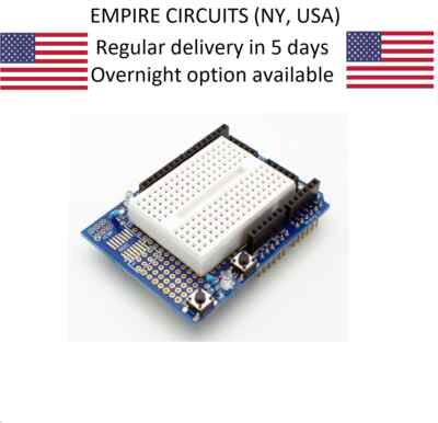 Arduino UNO Prototyping Shield ProtoShield Module + Mini Breadboard prototype