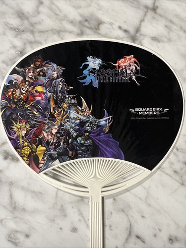 Final Fantasy Dissidia Promo Collector’s Desk Calendar Slip Cover And Fan PSP - Picture 12 of 13