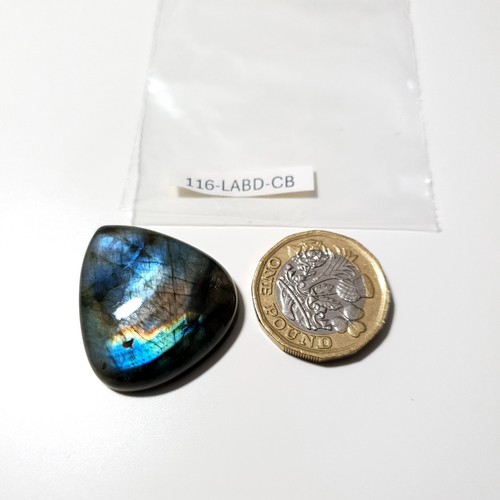 Labradorite Cabochon Polished Tear Drop Crystal for Handmade Jewellery Craft DIY - Picture 8 of 20